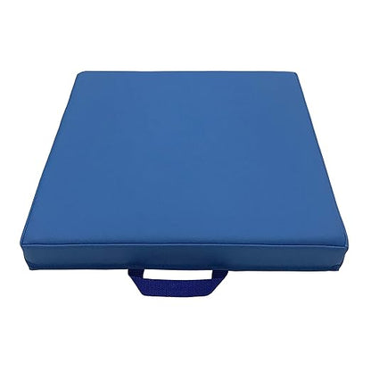 Factory Direct Partners SoftScape 15 inch Square Classroom Floor Cushions with Handles; Flexible Seating for Daycare, Preschool, Playroom; 2 inch Thick Deluxe Foam (6-Piece) - Contemporary, 12228-CT