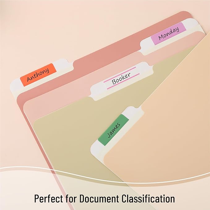 Mr. Pen- Sticky Index Tabs, 500 Pcs, 21 Sets, Colorful Sticky Tabs for Notebooks, Page Markers, Page Tabs for Binders, Page Tabs Sticky Tabs for Books, Notebook Tabs, Book Sticky Tabs for Notebooks