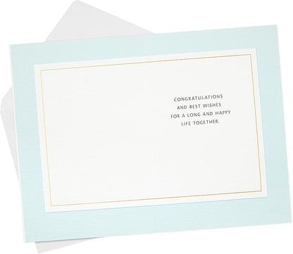 Hallmark Wedding Card, Engagement Card, Bridal Shower Card (To Have and To Hold Wedding Bands)