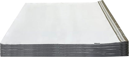 Colored Poly Mailers Pack of 250 (White, 19" x 24") Be Creative with Your Packaging with Colored mailers