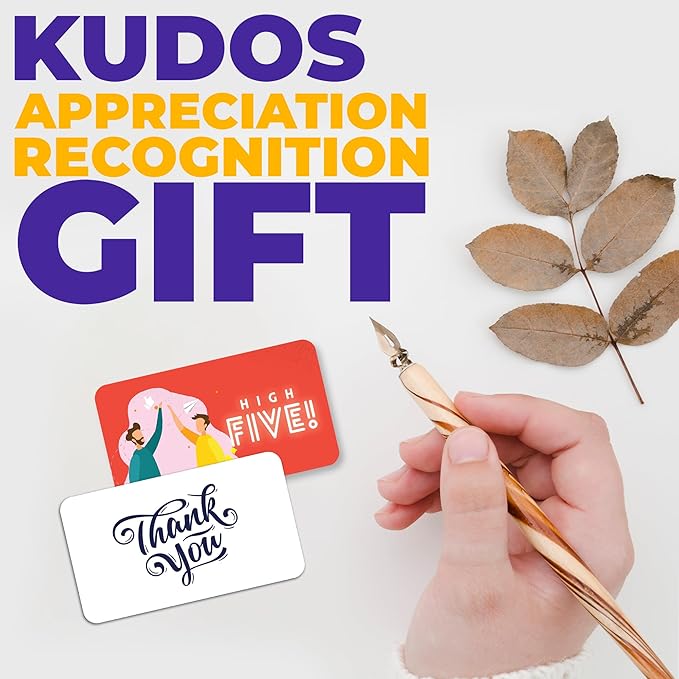 70 Kudos Cards - Thank You Appreciation & Recognition Blank Back Postcard – School Lunch Box Kids Notes – Business Employee Motivational Affirmation Bulk Gift – Teacher Reward Inspirational