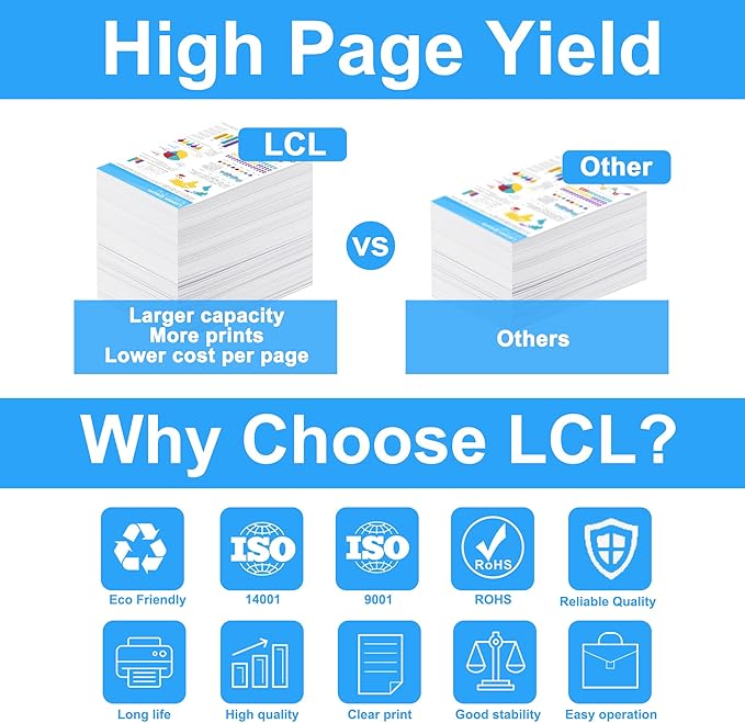 LCL Compatible Ink Cartridge Pigment Replacement for Canon PFI-1000 B PFI-1000B 0555C002 imagePROGRAF PRO-1000 (1-Pack Blue)