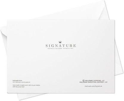 Hallmark Signature Sympathy Card (Many Thoughts and Prayers)