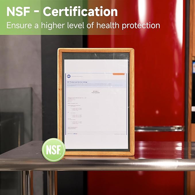 Real Relax Stainless Steel Table, NSF Commercial Heavy Duty Stainless Steel Table for Prep with Adjustable Undershelf, for Commercial Kitchen, Laundry Room and Garage - 24" D x 36" W x 34" H