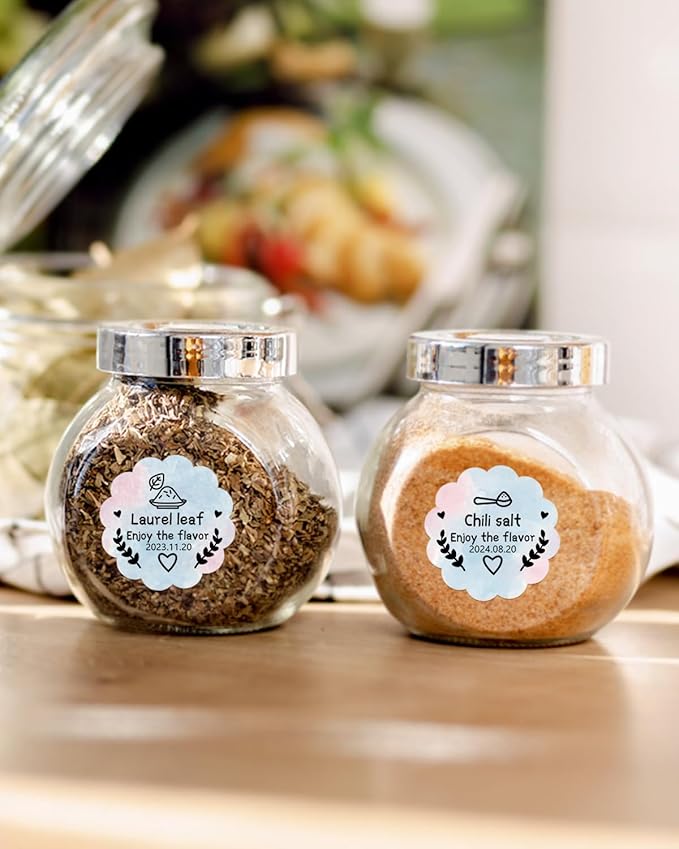 Phomemo 2” Color Circle Thermal Labels, Self-Adhesive Round Direct Sticker Label, Circular Thermal Printer Label for Logo Design, Commercial Grade Custom Stickers - 500PCS Labels/Roll