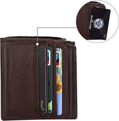 5Pcs RFID Blocking Card, Protection Entire Wallet and Purse Shield, Contactless NFC Bank Debit Credit Card Protector Blocker (Black)