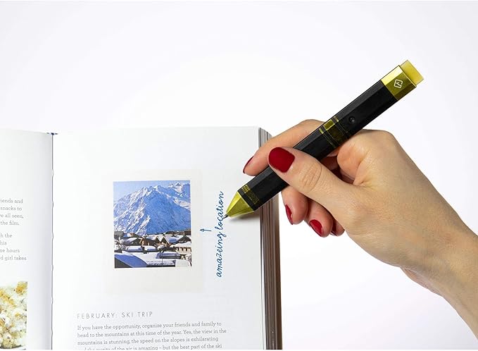 Pen Bookmark with Refills | Erasable Ballpoint Gel Pen and Bookmark 3-in-1 | Ink Novelty Pen with Eraser | Page Marker | Book Marker | Page Holder Clip | Gift for Reader and Writer (Black Gold)