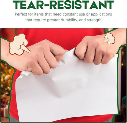 60 Sheets Premium Printable Vinyl Sticker Paper for Inkjet Printer, Glossy White Waterproof, Dries Quickly, Vivid Colors, Tear Resistant, 8.5x11 Inkjet Vinyl Sticker Paper Great for Cutting Machines