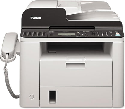 Canon FAXPHONE L190 - Monochrome Duplex Laser Fax with Copier, 30 Sheet Auto Document Feeder, 1 Year Limited Warranty, 26 PPM, White
