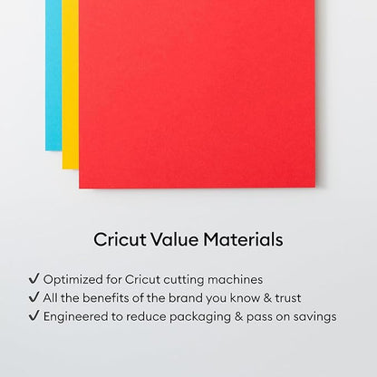 Cricut® Value Cardstock, Bright Bows Sampler - 8.5 in x 11 in (80 ct)