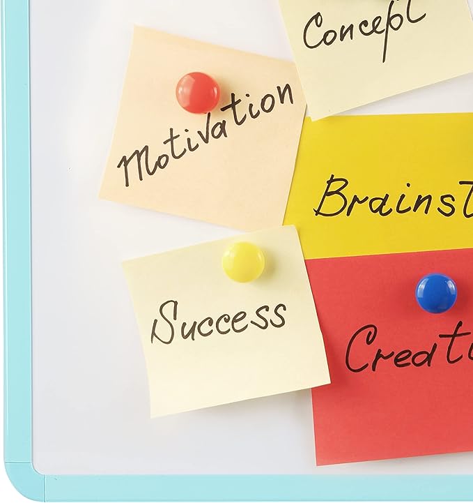 Mr. Pen- Dry Erase Board, 14” x 11” with a Black Dry Erase Marker, Mint Green Frame, Small White Board Dry Erase, Dry Erase Board Small Dry Erase Board, Small Whiteboard