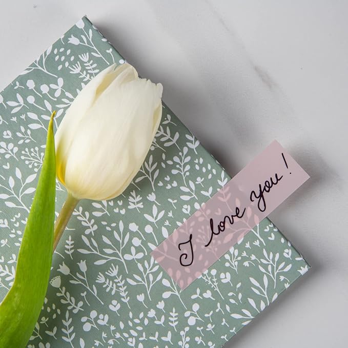 DiverseBee Transparent Sticky Notes (Includes Quick Dry Pen), Cute Clear Sticky Tabs, Translucent Page Flags Book Markers Stickers, Planner Accessories Bible Journaling Study Office Supplies (Pastel)