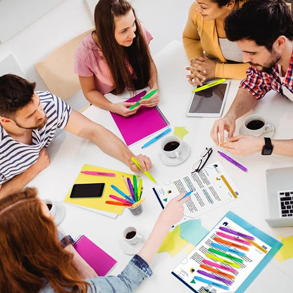 Highlighters, Chisel Tip Dry-Quickly Highlighter Markers, 216 Count-6 Assorted Colors Highlighters Bulk Pack for Adult Kids, Office Classroom Must Have, School Supplies for Teachers (2 Boxes of 108)