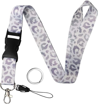 Yiflin Cute Neck Lanyard for Keys, Keychain, Wallet, ID Card Holder, with Quick Release Buckle