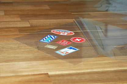 100-Pack Self-Adhesive Laminating Sheets by Office Square, Self-Seal, No Machine Needed, Letter Size, 4 Mil Thick