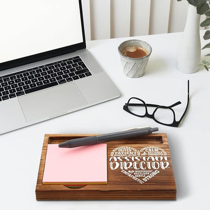 Assistant Director Gifts, Appreciation Thank You Gifts for Assistant Director, Asst Director of Operations, Director of Nursing, Assistant Director Desk Self-Stick Note Pad Holders GSH13