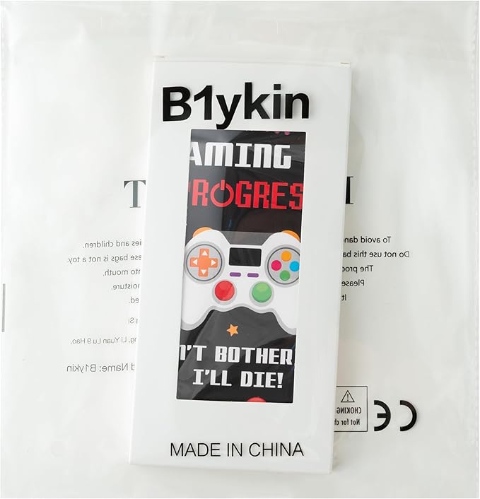 B1ykin Sticky Notes Set - Cartoon Theme Cute Self-Stick Notes Pad Teacher Appreciation Gifts， Self-Adhesive Writing Memo Pages Sticky to Do Notepad for Kids Employee School Office (Black Video Game)