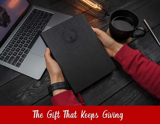 The Phoenix Planner - Best Daily Calendar and Agenda for Goal Setting, Boost Happiness and Productivity - Gratitude Journal, Habit Tracker, Quarterly Business Planner - 6 Months, Undated (Sapphire)