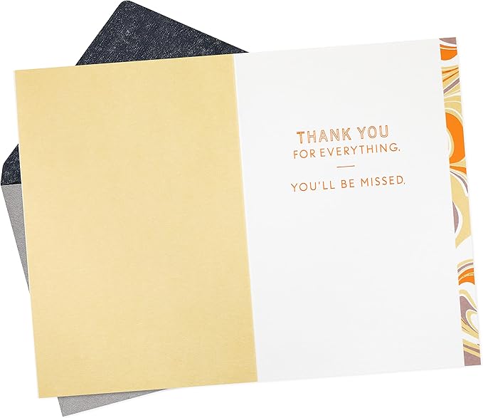 Hallmark Coworker Goodbye Card (Thank You For Everything)