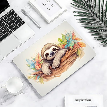 Compatible with 13.3 Inch MacBook Retina A1425/A1502, Cute Sloth Hard Plastic Shell Cover Case