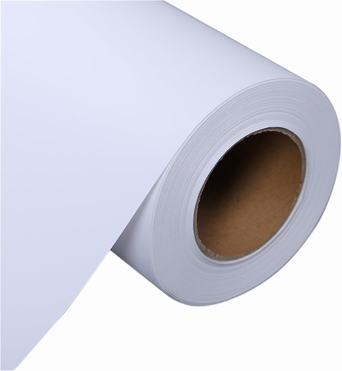 Premium Polyster Matte Canvas Roll, Quick Dry, Wide Format Inkjet Printer Compatible, Perfect for Fine Art, Photography, Giclée Printing, Archival Quality Prints. (44"x100' 290gsm Polyester)