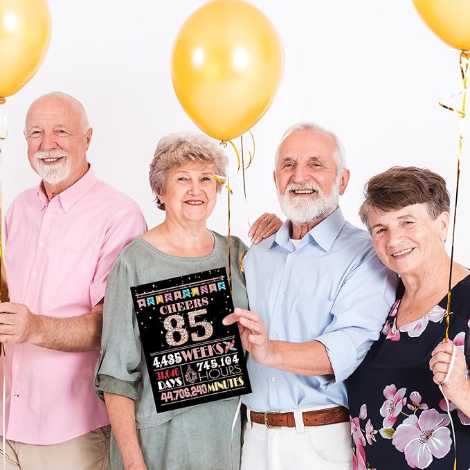 85th Birthday Card, 85th Birthday Decorations for Women, 85th Birthday Gifts for Grandma, Back in 1940 Birthday Card, Rose Gold