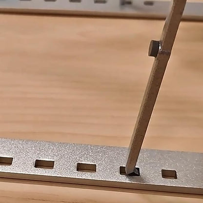 Laptop Stand, Foldable Adjustable & Ergonomic Aluminum Portable Notebook/Tablet Stand, Laptop Holder, Compatible with 10-15.6” Laptops and Tablets (Black)