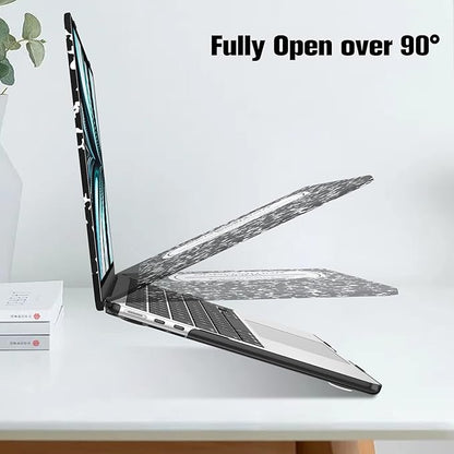 Fintie Case for MacBook Air 13.6 Inch A3113 A2681 (2022 2023 2024 Release) - Snap On Hard Shell Cover for MacBook Air 13.6" M2 M3 Chip with Liquid Retina Display and Touch ID (Composition Book)