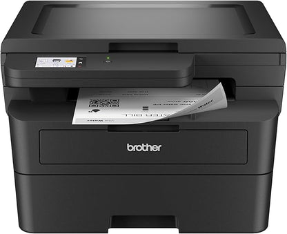 Brother HL-L2480DW Wireless Compact Mobile Monochrome Multi-Function Laser Printer with Copy, Scan, Duplex, Black & White Output | Includes Refresh Subscription Trial(1), (Renewed Premium)