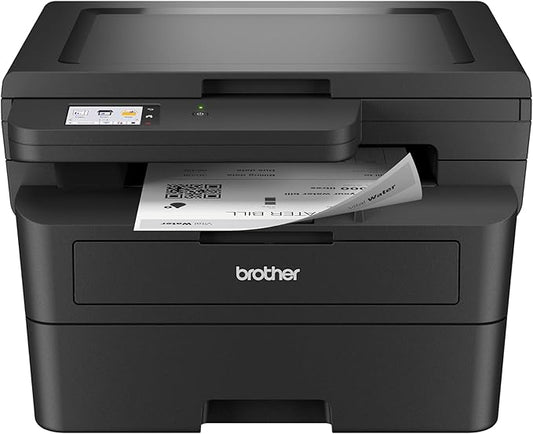 Brother HL-L2480DW Wireless Compact Mobile Monochrome Multi-Function Laser Printer with Copy, Scan, Duplex, Black & White Output | Includes Refresh Subscription Trial(1), (Renewed Premium)