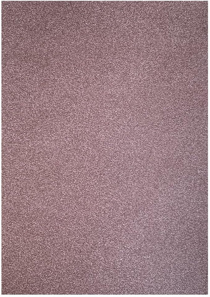 Baisunt 20 Sheets Brown Glitter Cardstock Paper for DIY Art Project, Scrapbook, Birthday Wedding Party Decoration 250GSM(8x12 In, Non Adhesive)