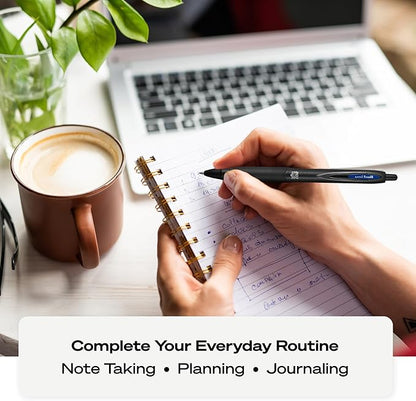 Uniball Signo 207+ Gel Pen 4 Pack, 0.7mm Medium Blue Pens, Gel Ink Pens | Office Supplies Sold by Uniball are Pens, Ballpoint Pen, Colored Pens, Gel Pens, Fine Point, Smooth Writing Pens