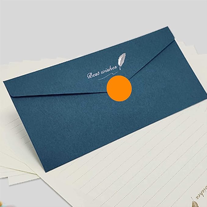 PARLAIM 3/4" Round Color-Coding Circle Dot Labels in Roll, 1000 Stickers, 0.75 inch for Family and Office, Orange