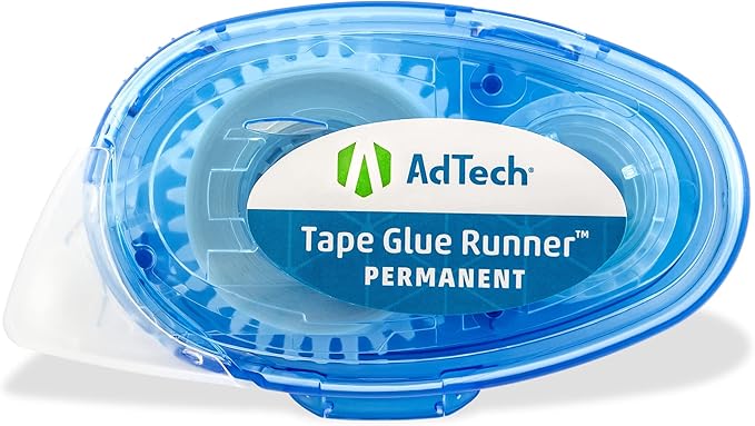 Crafter's Tape Permanent Glue Runner-.31"x8.75 Yards