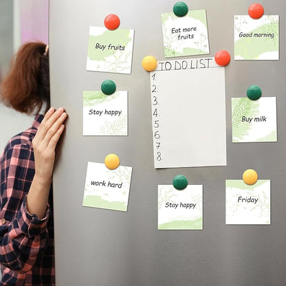 9 Pieces Boho Leaves Sticky Notes Leaves Notes Pads Self-Adhesive Sticky Memo Notes for School Work Office Home Supplies Students Teachers Present