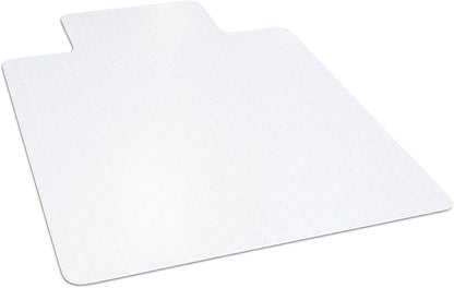Dimex Office Chair Mat for Low Pile Carpet with Lip, 36" x 48", Clear