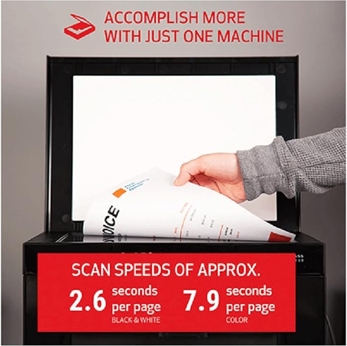 Canon imageCLASS MF3010 VP - Wired Monochrome Multifunction Laser Printer with Scanner, Copier, USB Cable Included, Up To 2,300 Page Toner Yield in Box, 19 PPM, Black