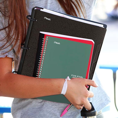 Five Star Spiral Notebook, 2 Subject, College Ruled, 9 1/2" x 6" 80 Sheets, Seaglass Green (840029CH1-ECM)