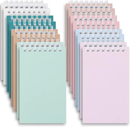 Ddaowanx Small Notebooks,3x5 Pocket Spiral Notepads With Lined Pages - The Perfect Little Mini Notebook to Stay Organized and Boost Productivity at Work or School (16, Cute Colors)