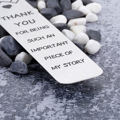 Thank You Employee Appreciation Gifts for Coworker Colleague Boss Bookmark Boss’s Day Teacher Retirement Going Away Gift for Women Men Leader Work Friends Office Christmas Birthday Valentine's Day