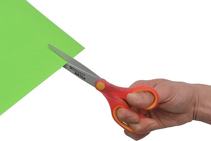 Westcott 7" Non-Stick Student Scissors for Kids 12-14 - Scissors for School or Crafting - Back to School Supplies - Color May Vary