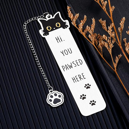 Black Cat Gifts, Cat Gifts for Women, Book Marks for Women, Book Lovers Gifts, Stocking Stuffers for Women, White Elephant Gifts, Cat Bookmarks for Women, Cat Lover Gifts for Women, Cat Mom Gifts