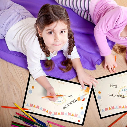 Large Greeting Card Farewell, 11x17.3 Inch Jumbo Good Luck Card Big Farewell Gift Card with Envelope Huge Funny Leaving Card Coworkers Goodbye Card for Colleague Friends (Black)