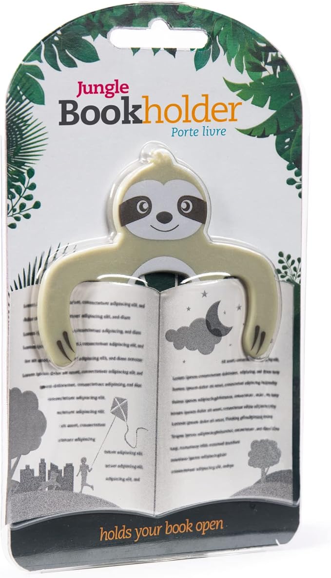 Page Pals Bookmark Bookholder | Page Holder | Music Holder Clip | Music Paper Holder | Magazine, Cookbook | Reading in Bed at Home | Office, Desk, Kitchen Use | Novelty Reading Gift Idea