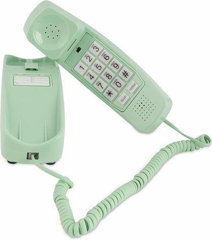 iSoHo Big Button Corded Phone for Seniors – Easy-to-Use Landline with Lighted Keypad, Ergonomic Handset & No Power Needed – Retro Home Phone for Elderly, Visually Impaired & Hard of Hearing