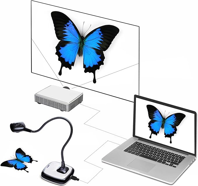 HUE HD Pro Flexible USB Video and Document Camera (Black)