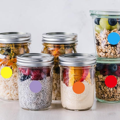 Dot Stickers,Pack of 2400 Round Color Coding Circle Dots Stickers Labels (3/4",Pink)