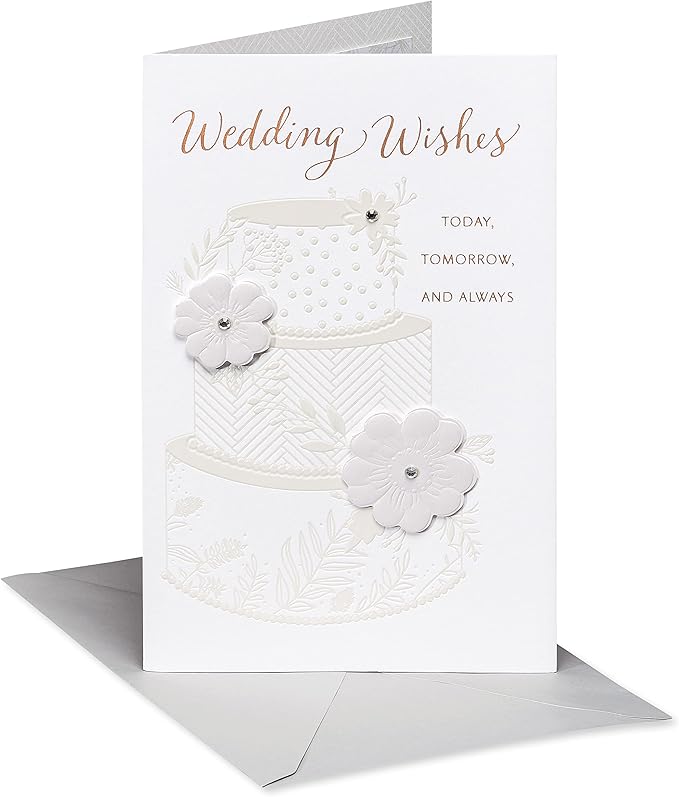 American Greetings Wedding Card (The Happiness You'll Find)