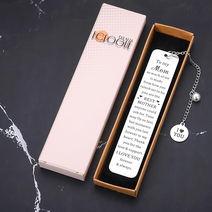 Gifts for Mom, Mothers Day Gifts from Daughter Son Kids, Mom Gifts Bookmark, Mom Birthday Gifts for Women, Mom Gifts from Daughters Sons, Mom Christmas Thanksgiving Valentines Day Gifts for Her Mom