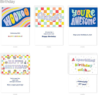 American Greetings 10-Count Kids Birthday Card Bundle with Envelopes